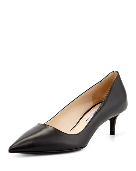 prada low heel pump|prada pumps sale.